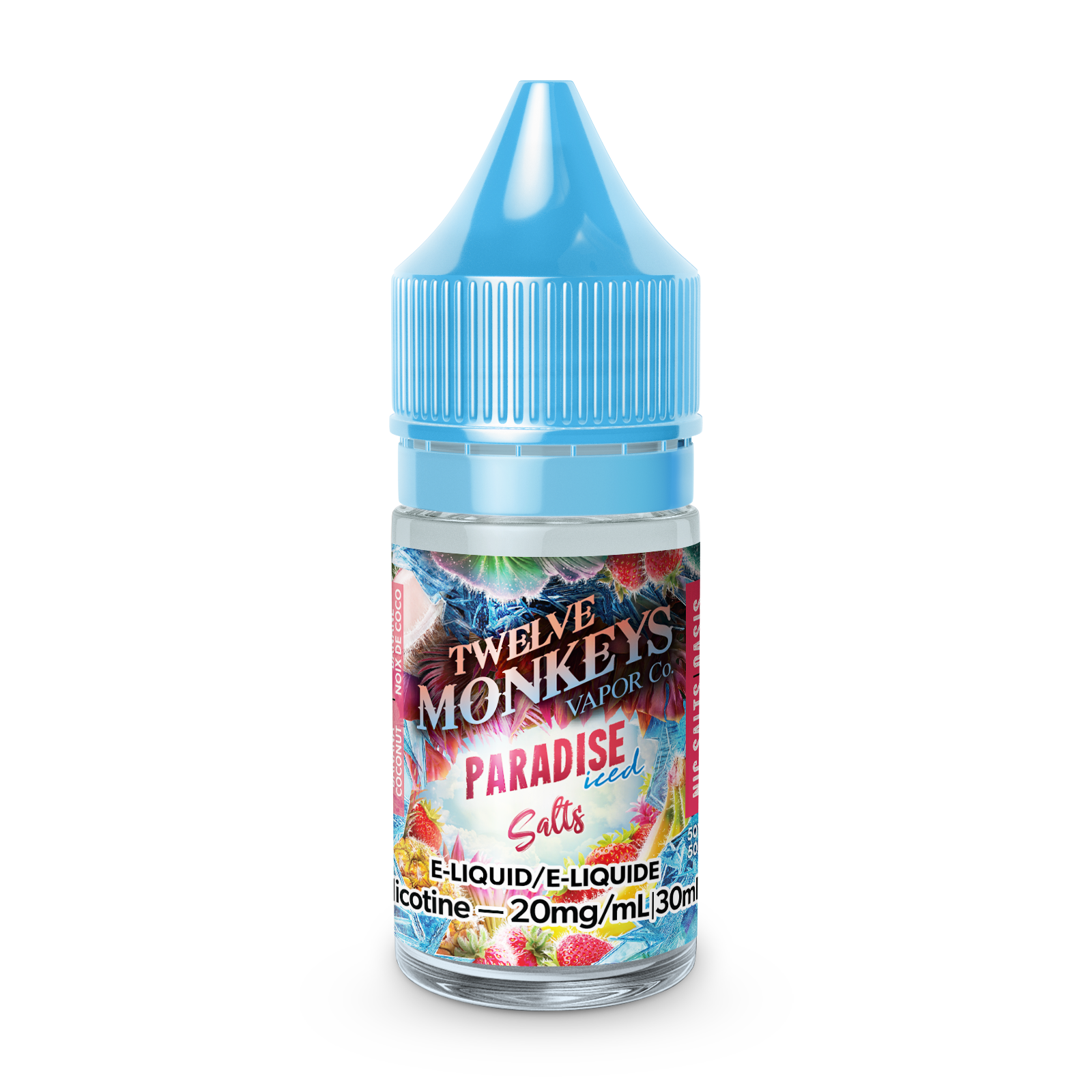 TWELVE MONKEYS ICE AGE SALTS - PARADISE ICED (30mL)