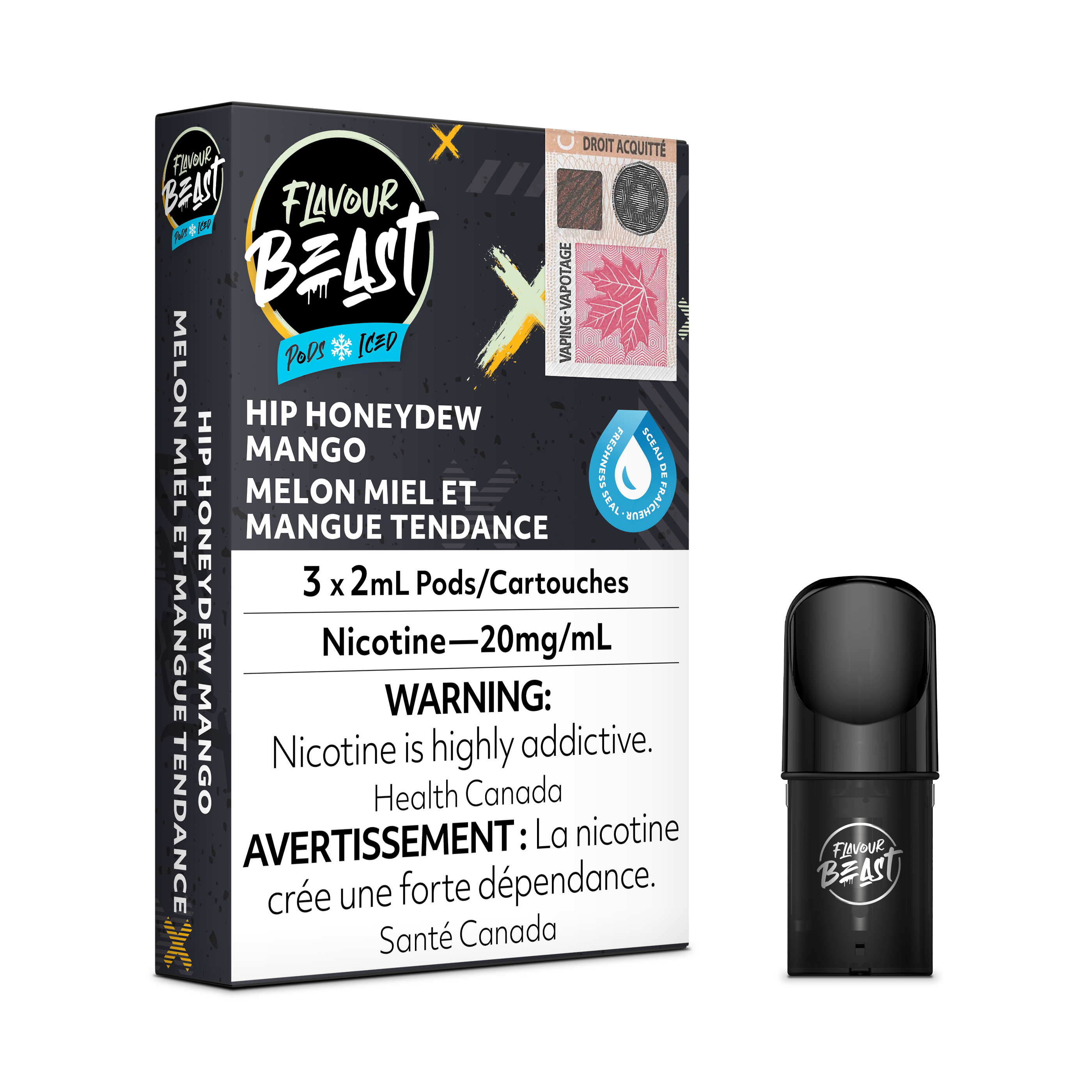 HIP HONEYDEW MANGO - FLAVOUR BEAST PODS