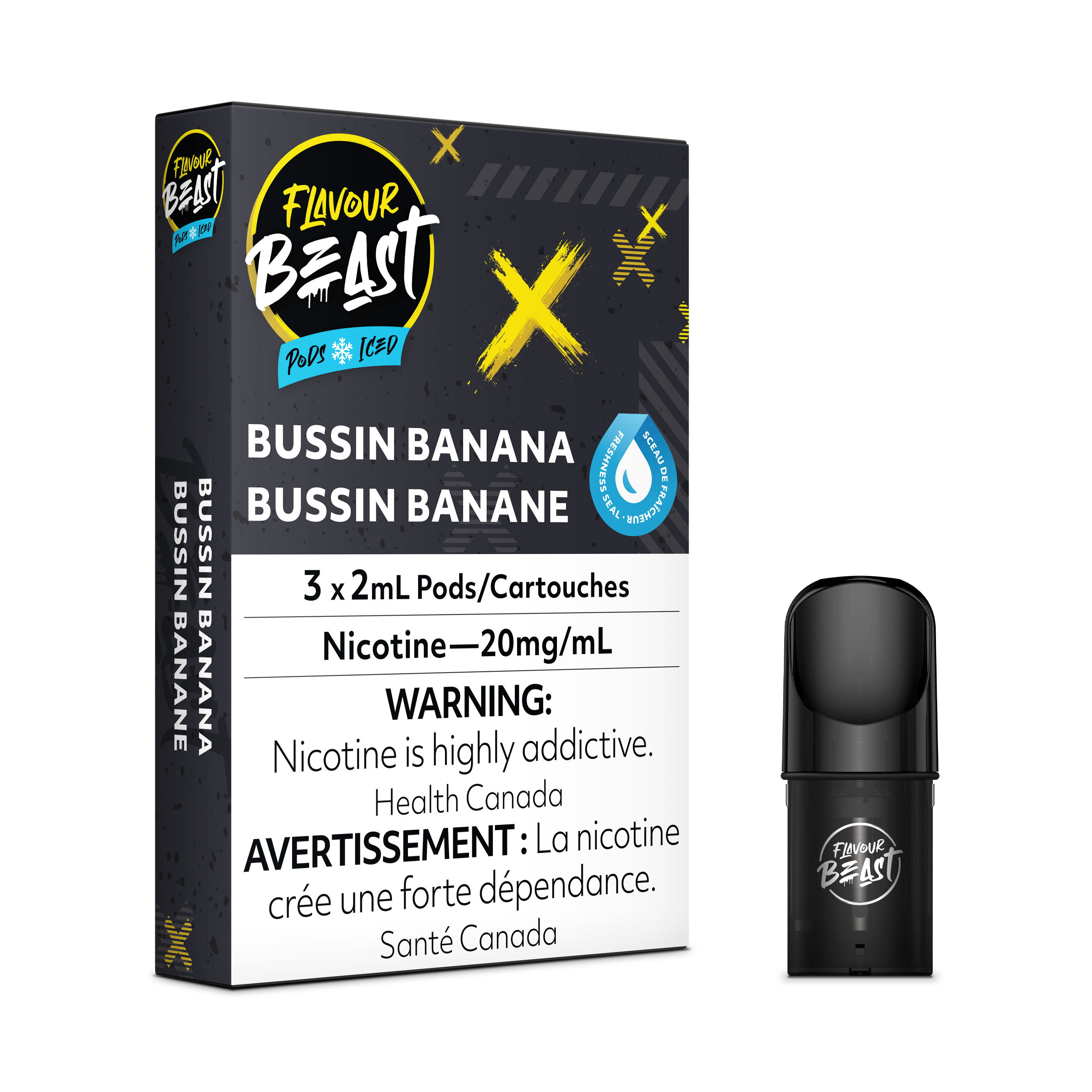BUSSIN BANANA - FLAVOUR BEAST PODS