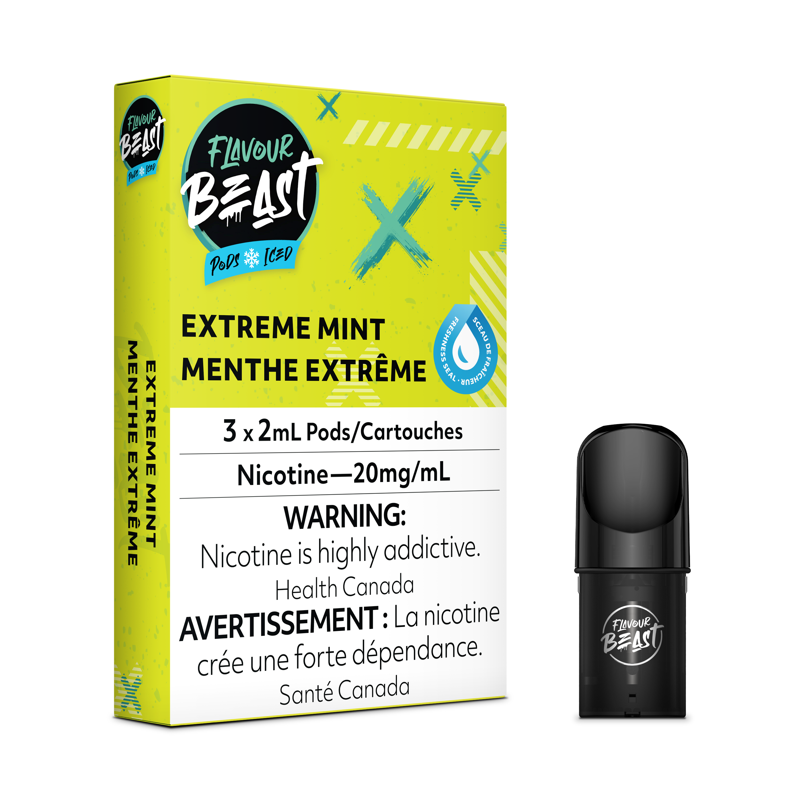 EXTREME MINT - FLAVOUR BEAST PODS