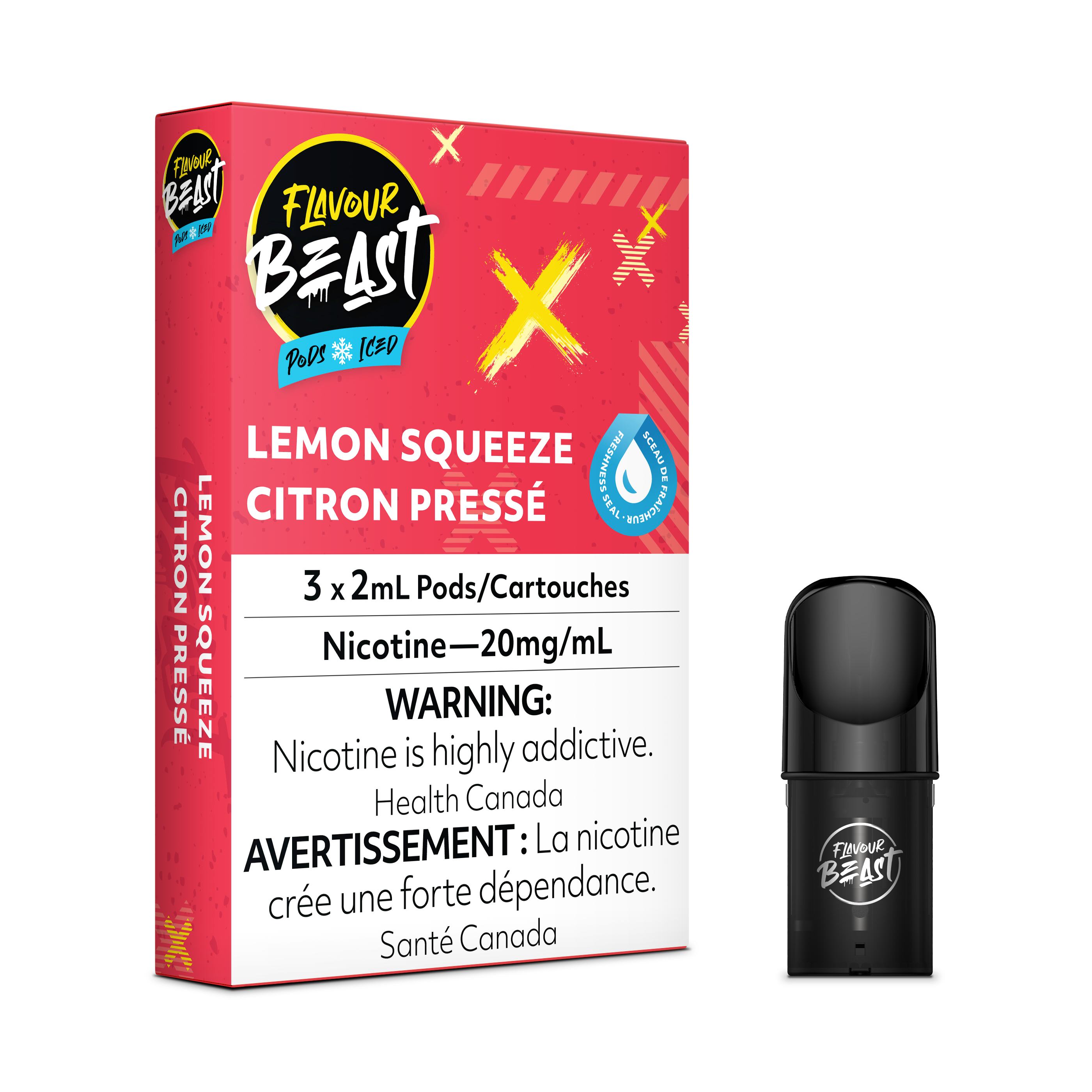 LEMON SQUEEZE - FLAVOUR BEAST PODS