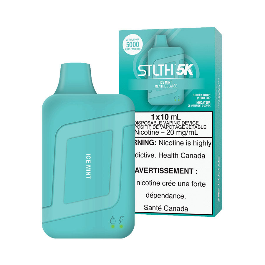 STLTH BOX 5K DISPOSABLE- ICE MINT