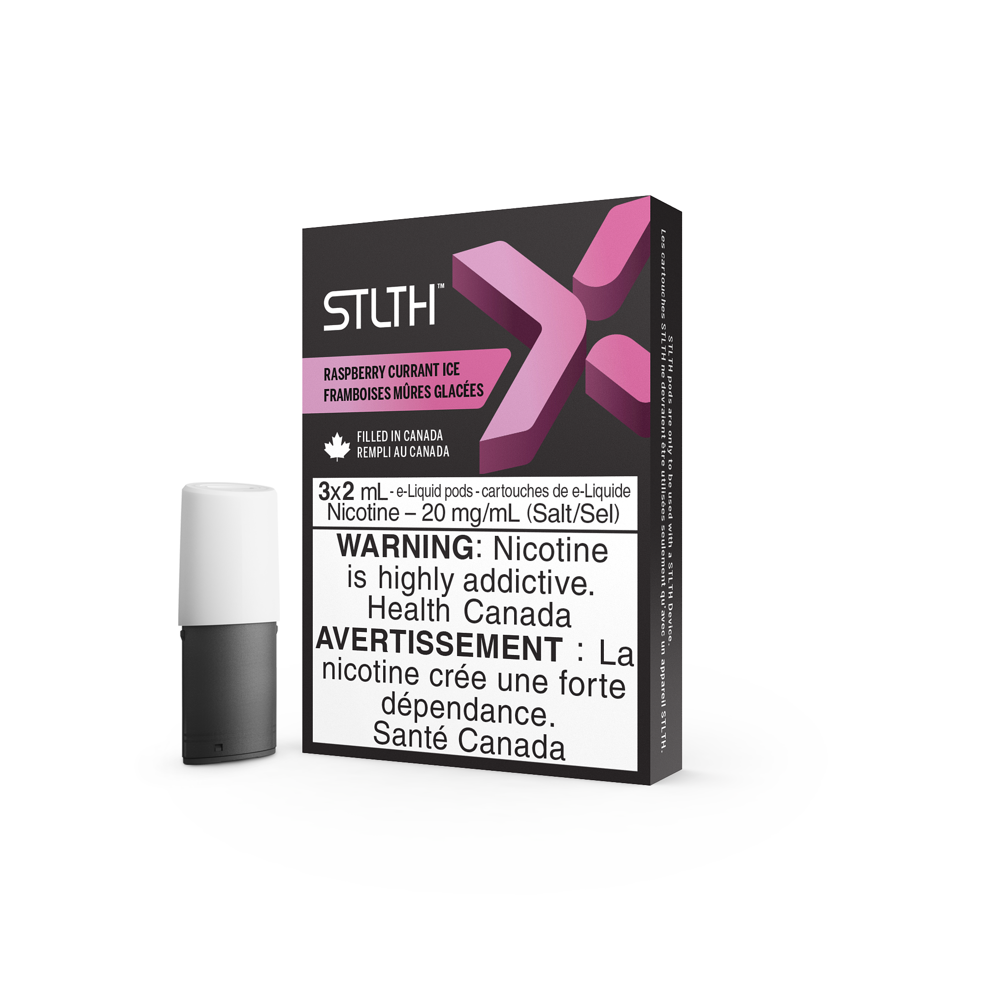 RASPBERRY CURRANT ICE - STLTH X PODS