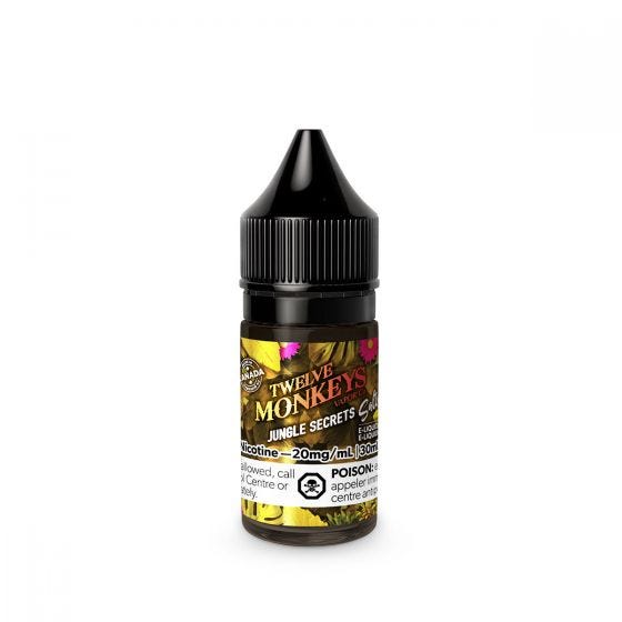 TWELVE MONKEYS SALTS - JUNGLE SECRETS (30mL)