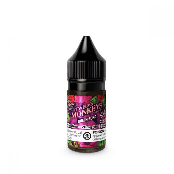 TWELVE MONKEYS SALTS - QUEEN SOKO (30mL)