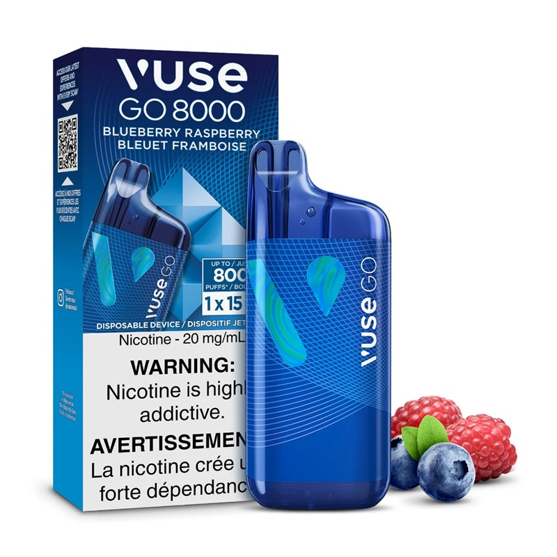BLUE RASPBERRY - VUSE GO 8K 2.0 (ONTARIO)