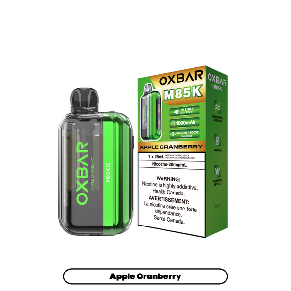 APPLE CRANBERRY - OXBAR M85K (25mL) (ONTARIO)