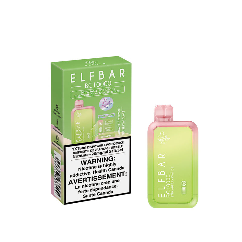STRAWBERRY KIWI ICE BY ELFBAR BC10000 (18mL) (ONTARIO)
