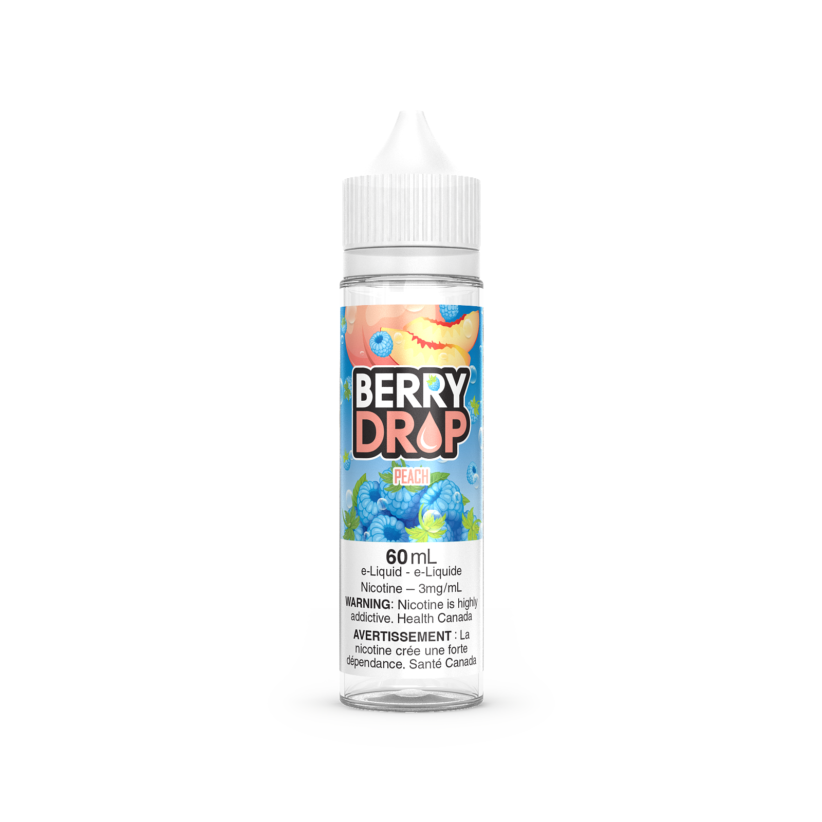 PEACH BY BERRY DROP (60mL) (ONTARIO)