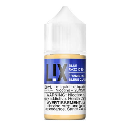 L!X - BLUE RAZZ ICED (LIX) (30mL)
