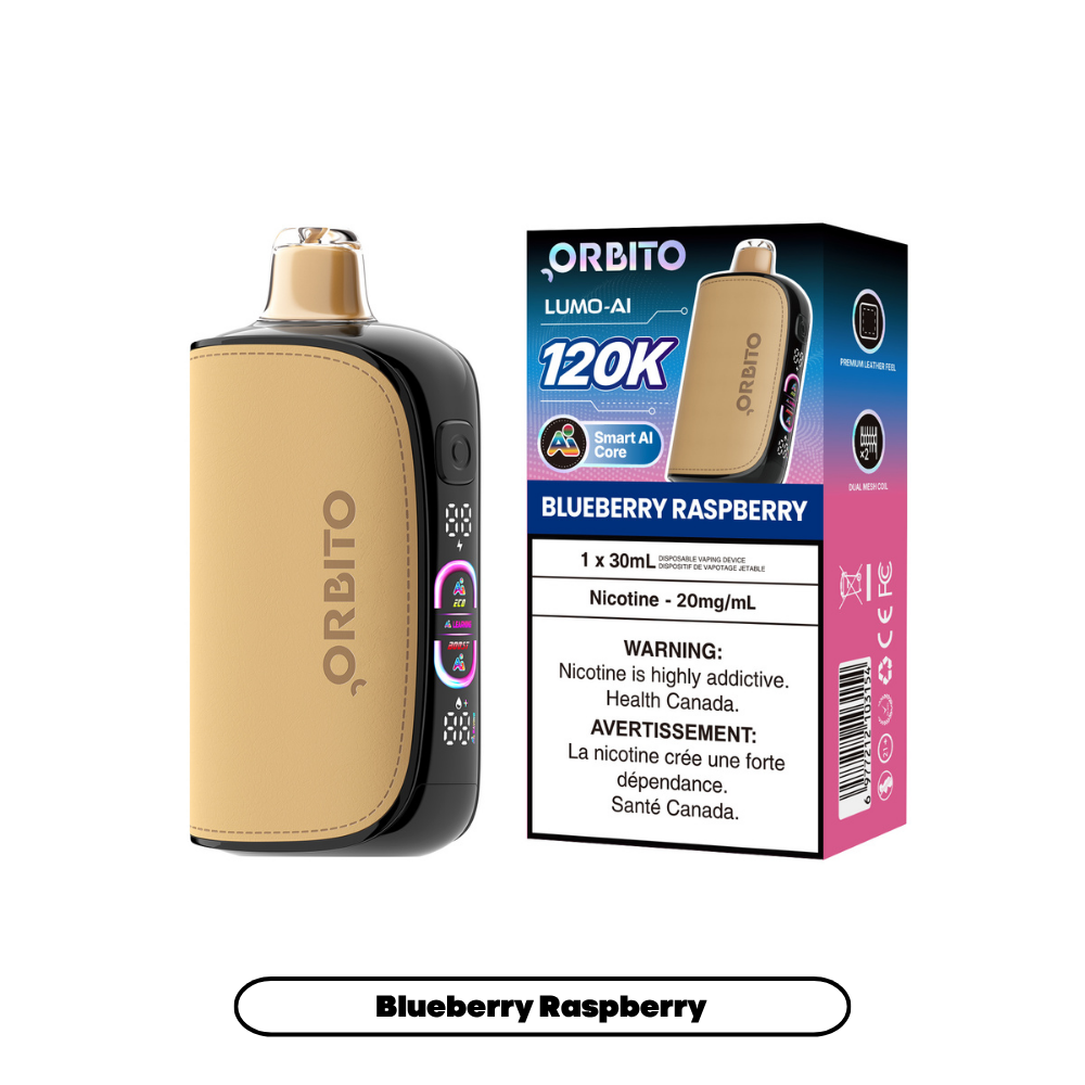 BLUEBERRY RASPBERRY - ORBITO LUMO AI 120K (30mL)