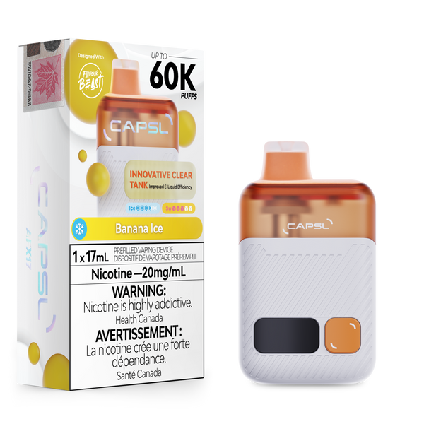 BANANA ICE - CAPSL DISPOSABLE (17mL)