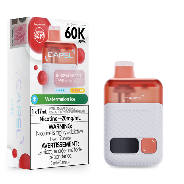WATERMELON ICE - CAPSL DISPOSABLE (17mL)