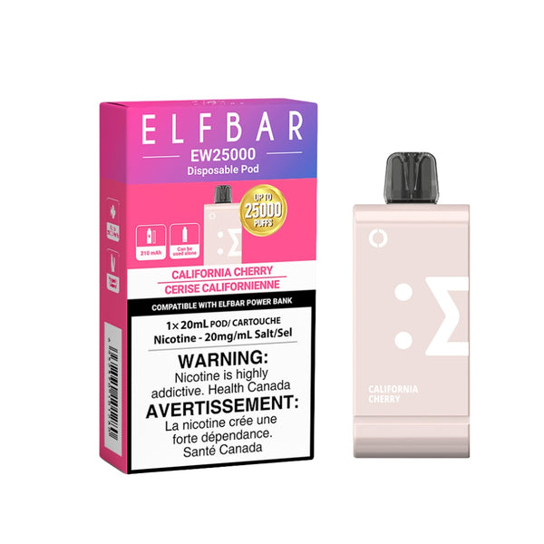 CALIFORNIA CHERRY - ELFBAR EW25K (ONTARIO) *EW DEVICE REQUIRED*
