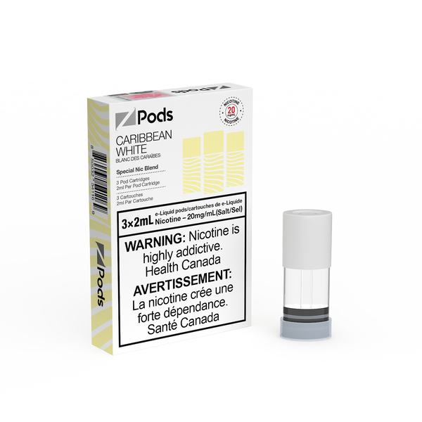 Z-PODS: PINA (CARIBBEAN WHITE) (ONTARIO)