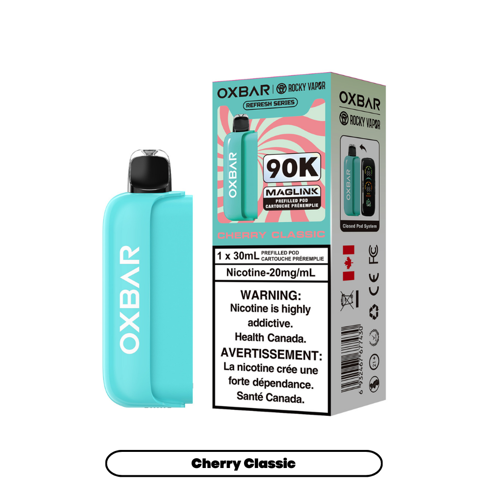 CHERRY CLASSIC - OXBAR MAGLINK *HYBRID DISPOSABLE* (POD ONLY) (30mL)