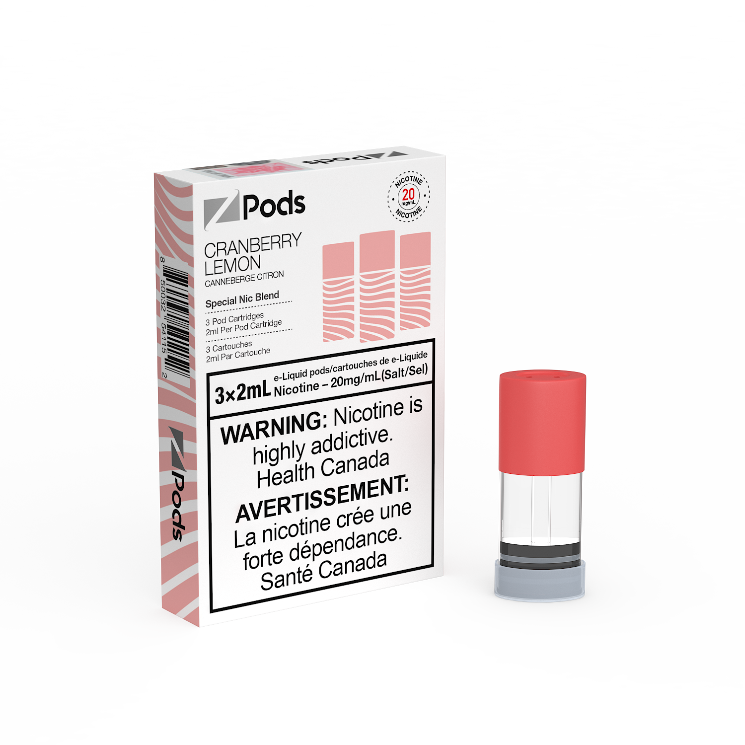 Z-PODS: CRANBERRY LEMON (ONTARIO)