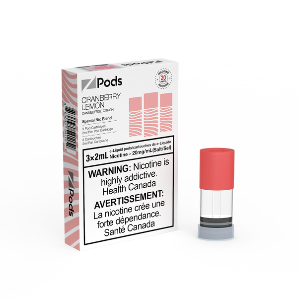 Z-PODS: CRANBERRY LEMON (ONTARIO)
