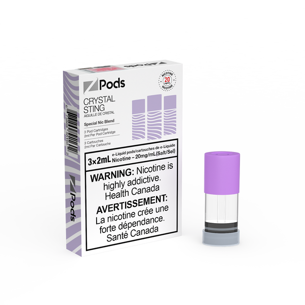 Z-PODS: SOUR MOUTH (CRYSTAL STING) (ONTARIO)