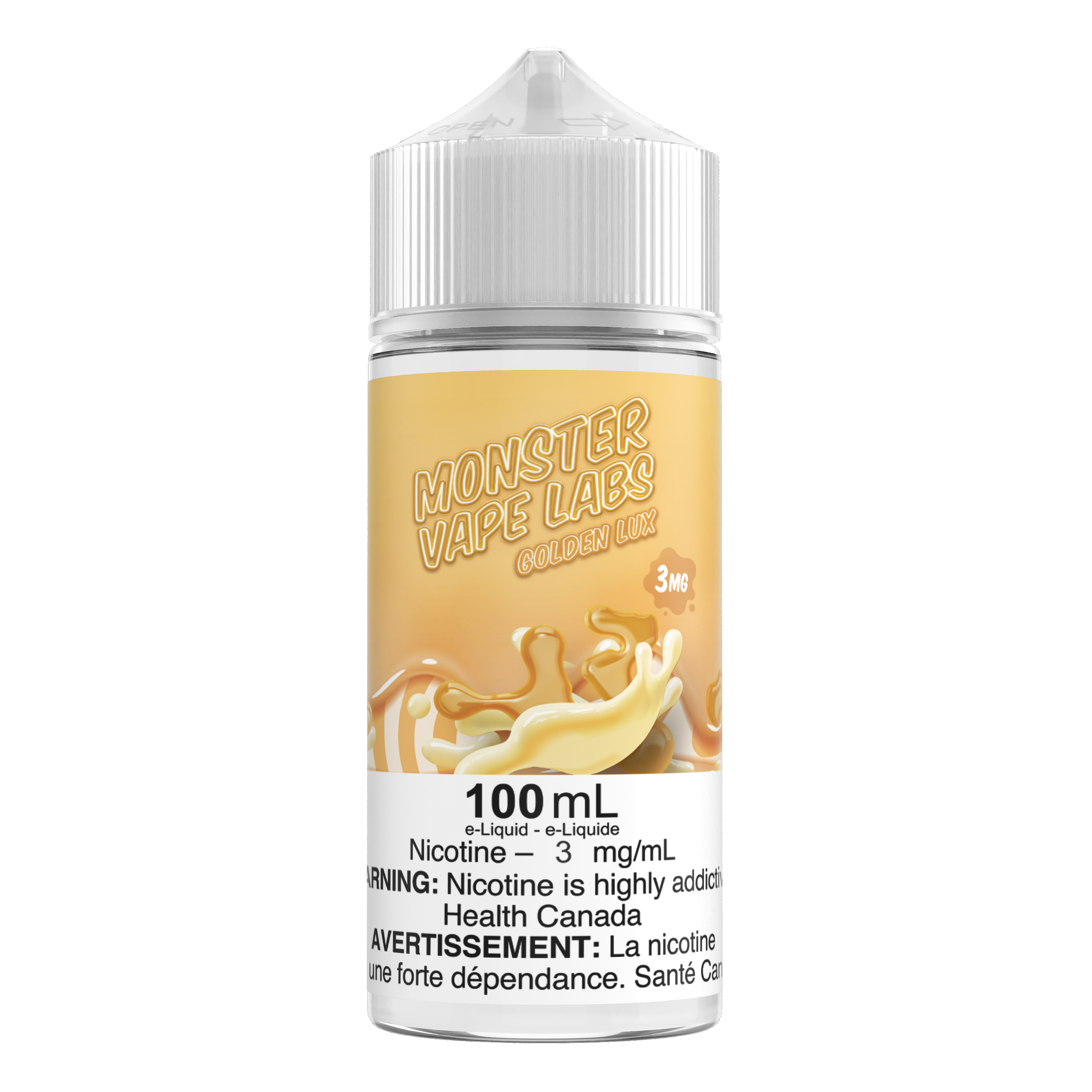 GOLDEN LUX - MONSTER VAPE LABS (100mL) (ONTARIO)