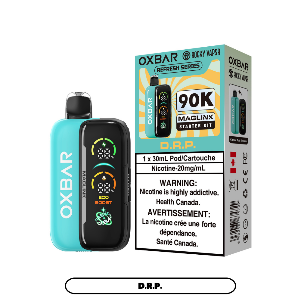 D.R.P. - OXBAR MAGLINK *HYBRID DISPOSABLE STARTER KIT* (DEVICE & POD) (30mL)