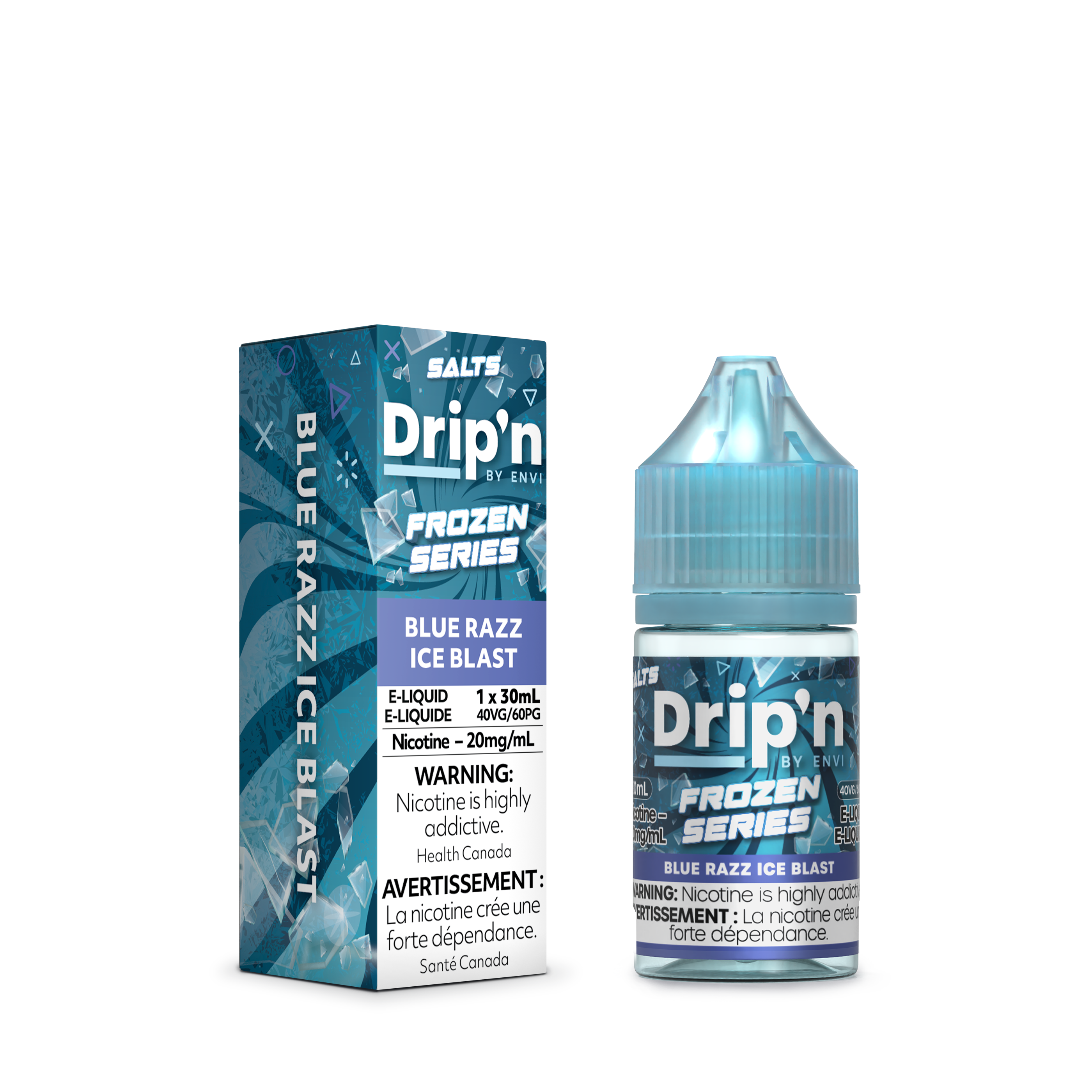 BLUE RAZZ ICE BLAST - DRIP'N BY ENVI E-LIQUID (30mL)
