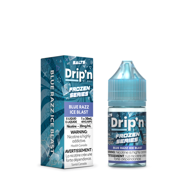 BLUE RAZZ ICE BLAST - DRIP'N BY ENVI E-LIQUID (30mL) (ONTARIO)