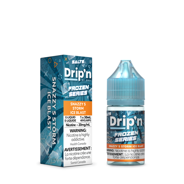 SNAZZY S STORM ICE BLAST - DRIP'N BY ENVI E-LIQUID (30mL) (ONTARIO)