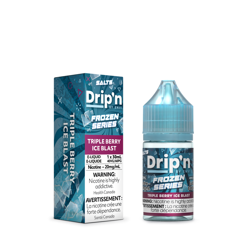 TRIPLE BERRY ICE BLAST - DRIP'N BY ENVI E-LIQUID (30mL) (ONTARIO)
