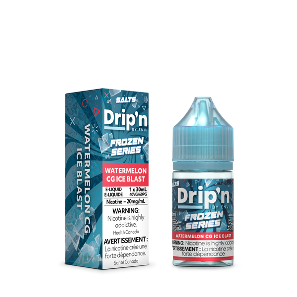 WATERMELON CG ICE BLAST - DRIP'N BY ENVI E-LIQUID (30mL) (ONTARIO)