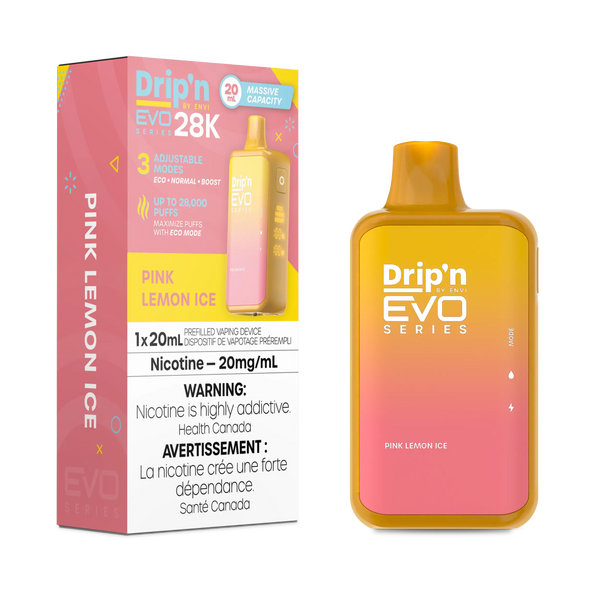 PINK LEMON ICE - DRIP'N EVO 28K BY ENVI (ONTARIO)