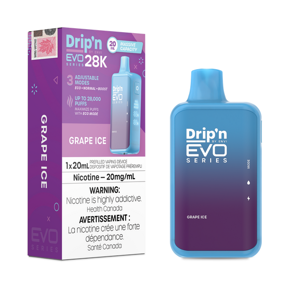 GRAPE ICE - DRIP'N EVO 28K BY ENVI (ONTARIO)