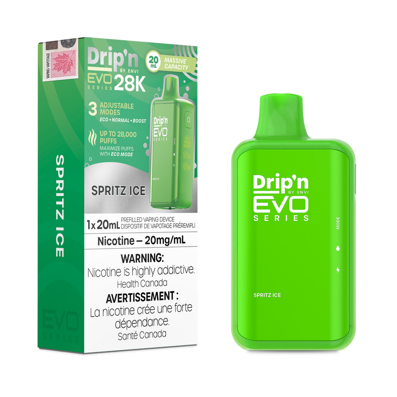 SPRITZ ICE - DRIP'N EVO 28K BY ENVI (ONTARIO)