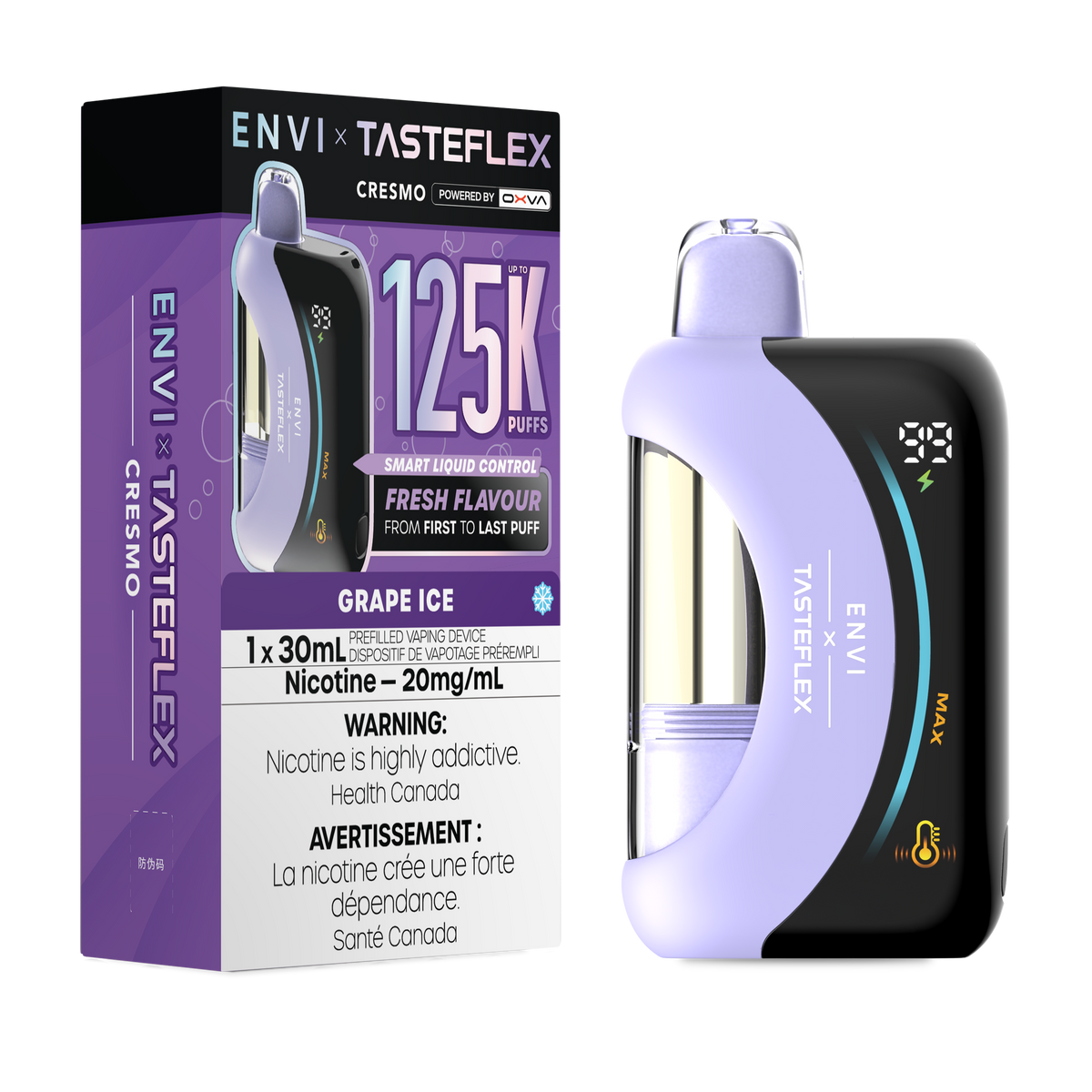 GRAPE ICE - ENVI X TASTEFLEX (30mL)