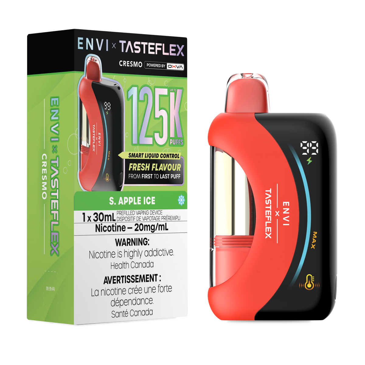 S. APPLE ICE - ENVI X TASTEFLEX (30mL)