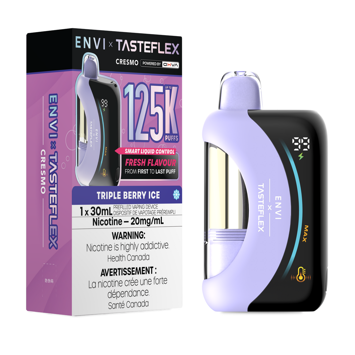 TRIPLE BERRY ICE - ENVI X TASTEFLEX (30mL)