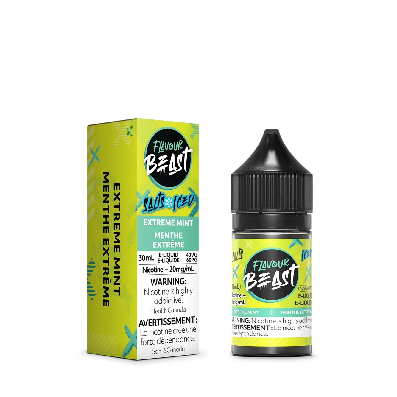 EXTREME MINT ICED - FLAVOUR BEAST E LIQUID (30mL)