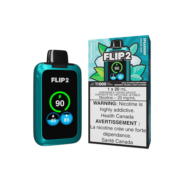 PEPPERMINT AND SPEARMINT - FLIP 2 DISPOSABLE (ONTARIO)