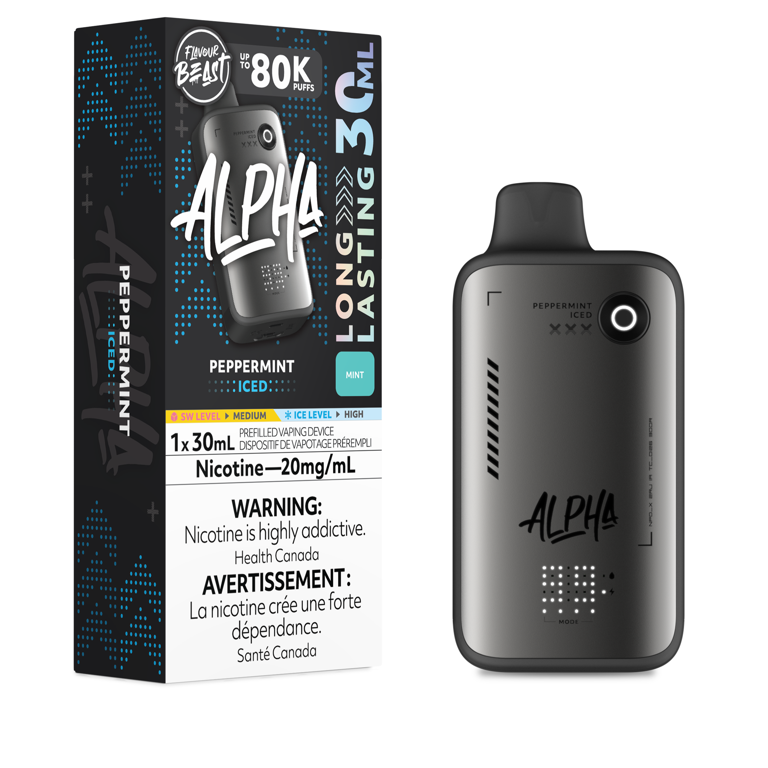 PEPPERMINT - FLAVOUR BEAST ALPHA (30mL)