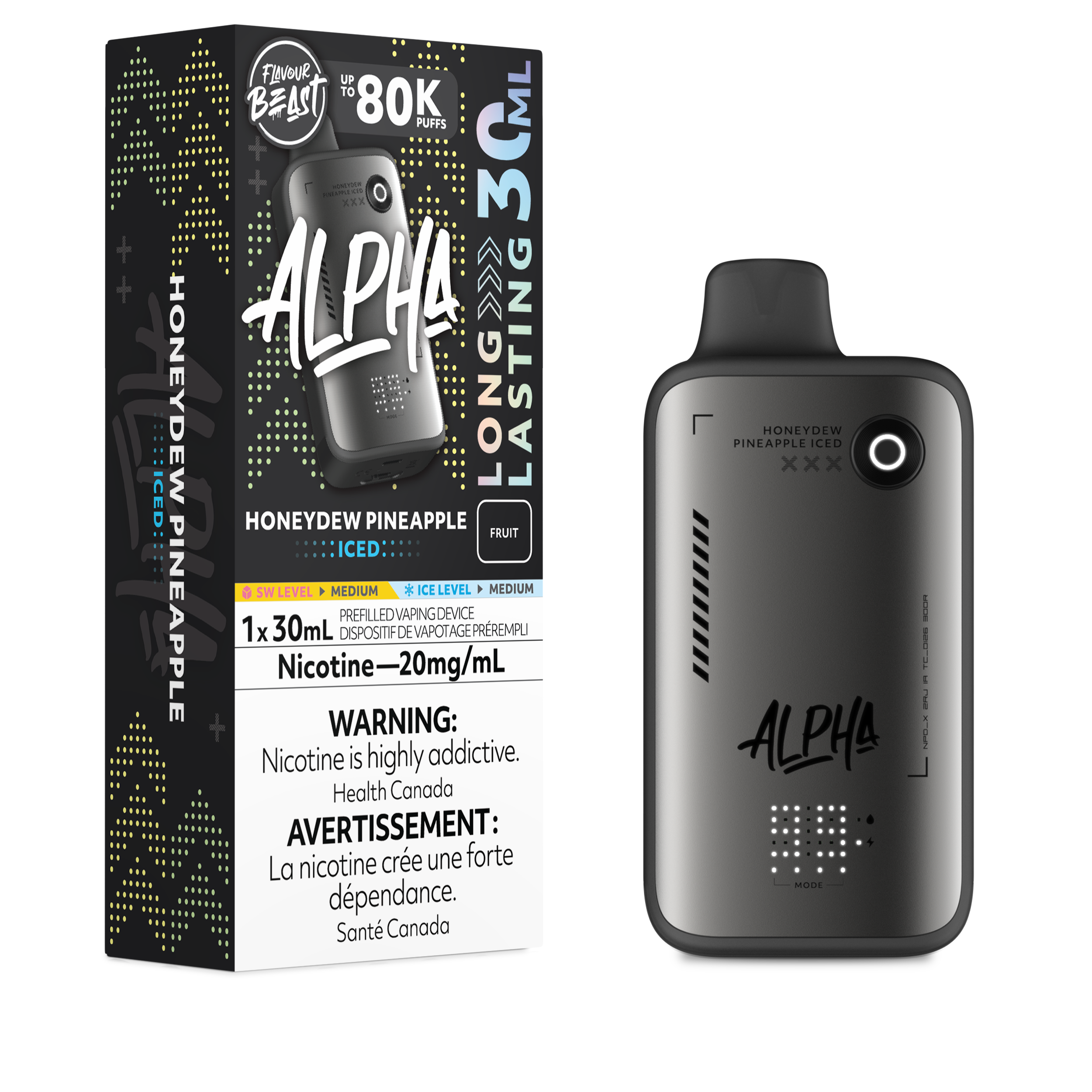 HONEYDEW PINEAPPLE - FLAVOUR BEAST ALPHA (30mL)