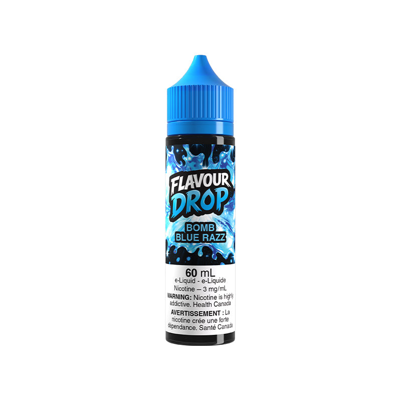 BOMB BLUE RAZZ BY FLAVOUR DROP (60mL)