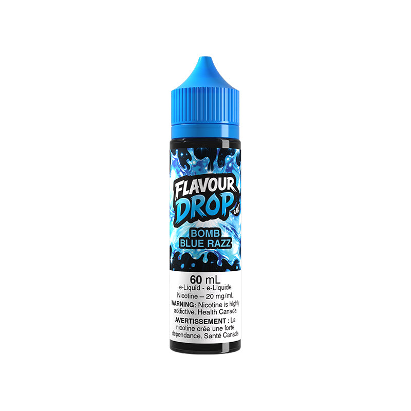 BOMB BLUE RAZZ BY FLAVOUR DROP SALT (60mL)