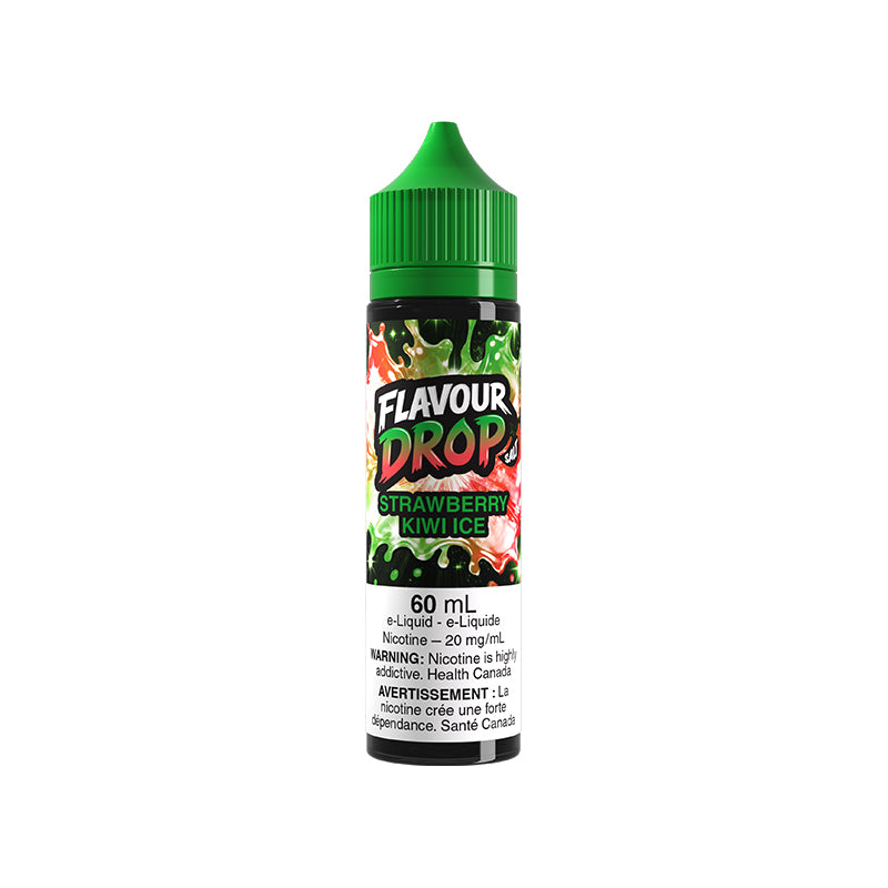 STRAWBERRY KIWI ICE BY FLAVOUR DROP SALT (60mL)