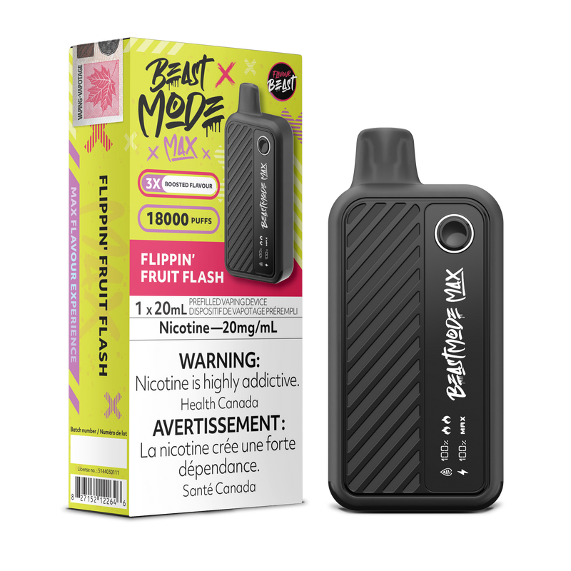 FLIPPIN' FRUIT FLASH - FLAVOUR BEAST BEAST MODE MAX (20mL) (ONTARIO)