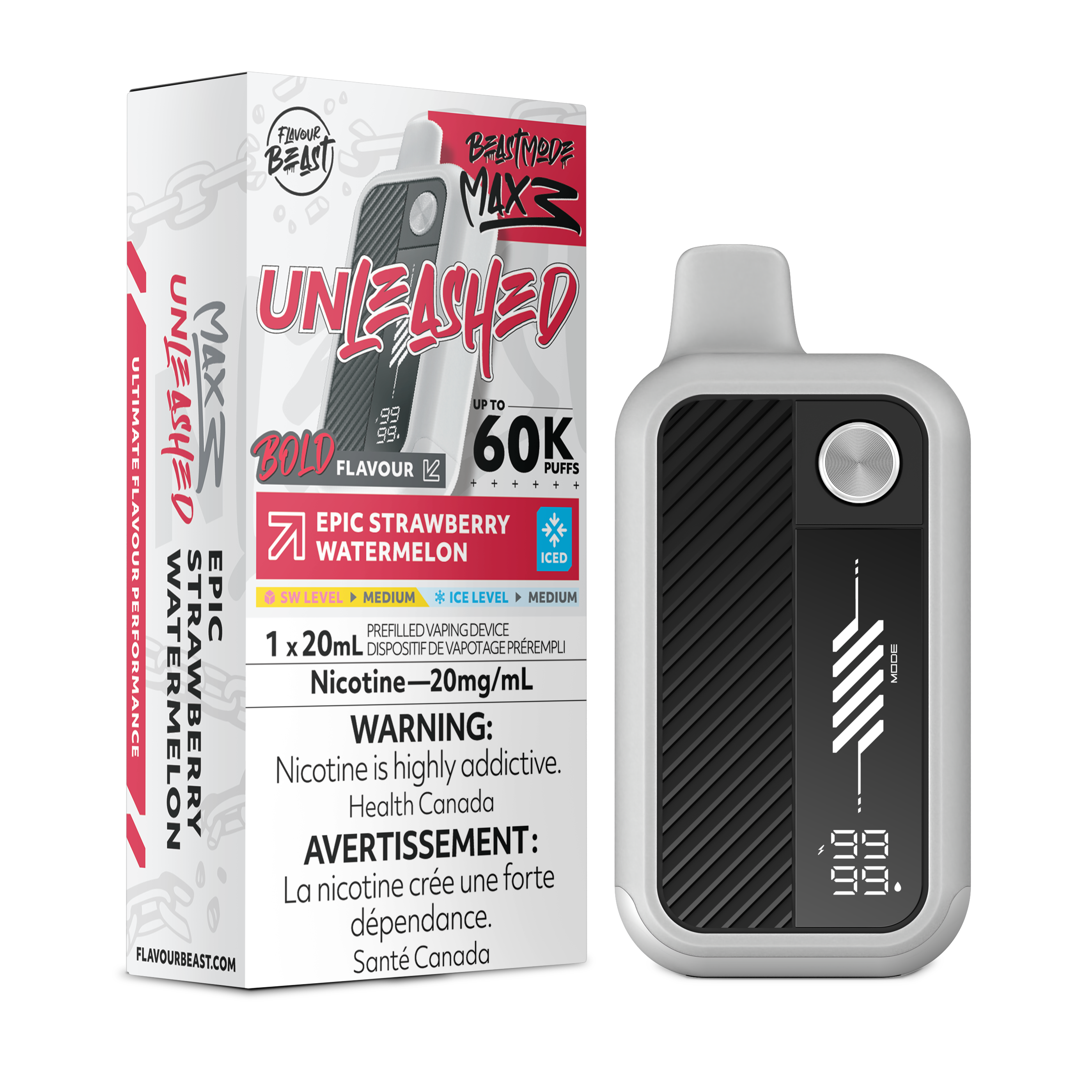 EPIC STRAWBERRY WATERMELON - FLAVOUR BEAST BEAST MODE MAX 3 (20mL)