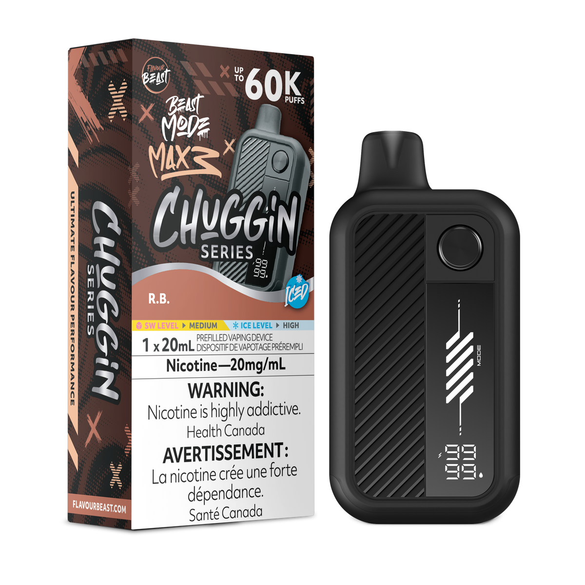 R.B. - FLAVOUR BEAST BEAST MODE MAX 3 (20mL)