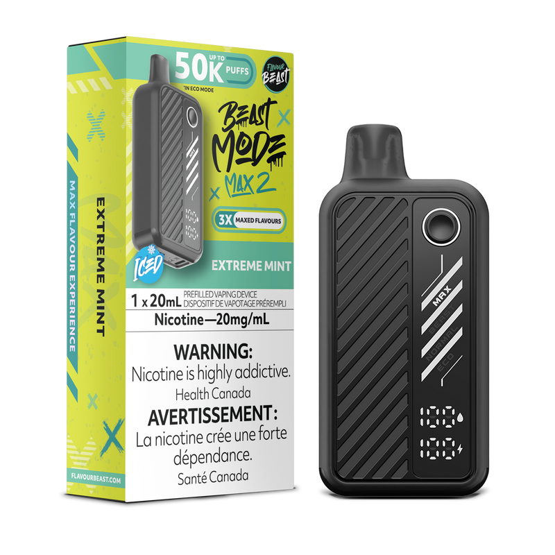 EXTREME MINT - FLAVOUR BEAST BEAST MODE MAX 2 (20mL) (ONTARIO)