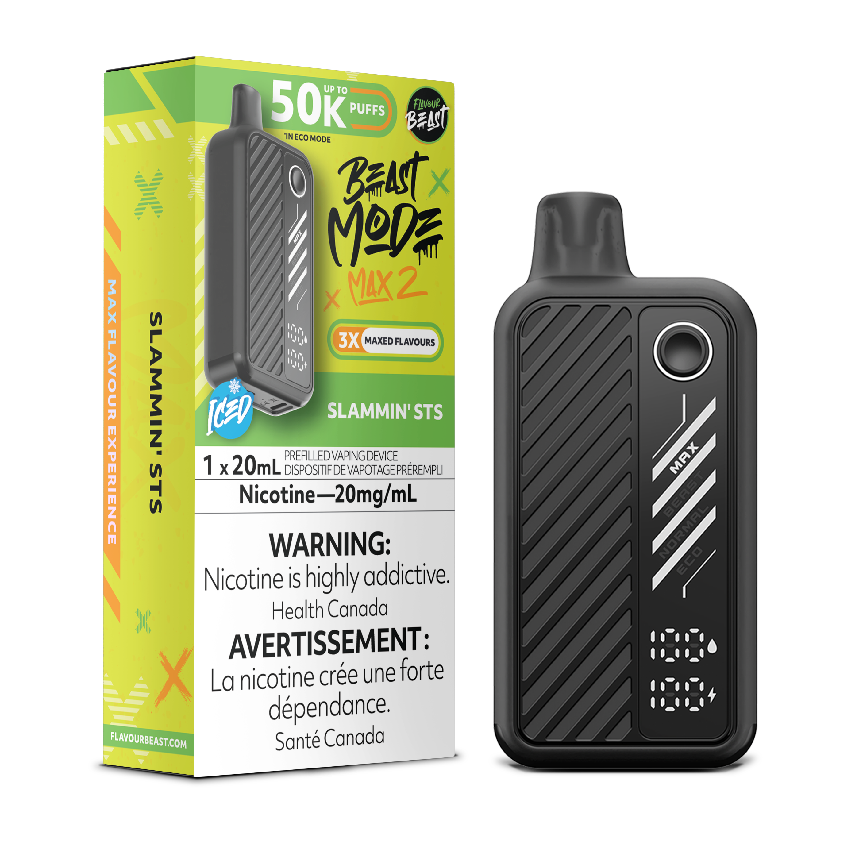 SLAMMIN' STS - FLAVOUR BEAST BEAST MODE MAX 2 (20mL)