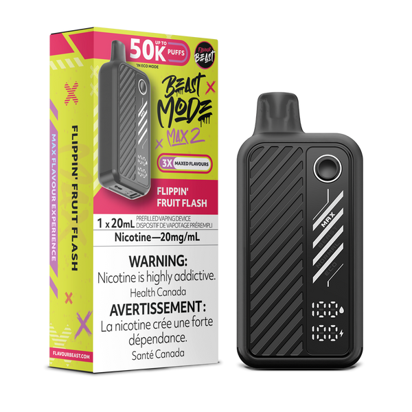 FLIPPIN' FRUIT FLASH - FLAVOUR BEAST BEAST MODE MAX 2 (20mL) (ONTARIO)