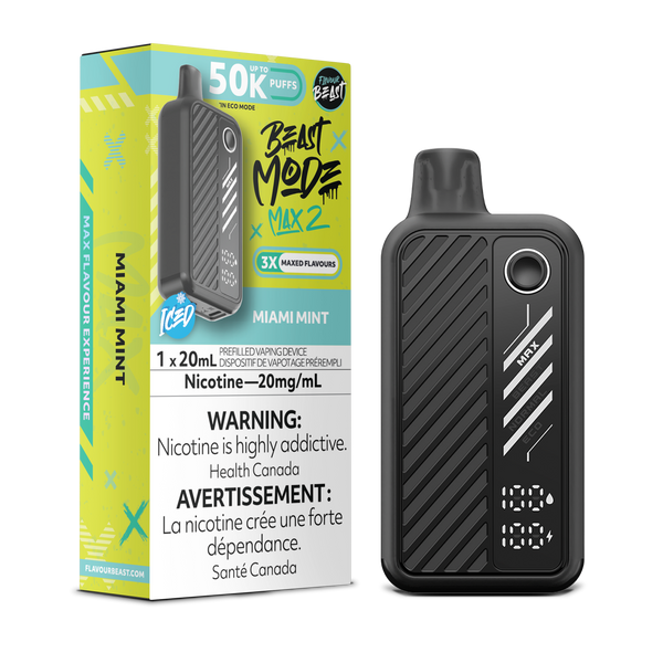 MIAMI MINT - FLAVOUR BEAST BEAST MODE MAX 2 (20mL) (ONTARIO)